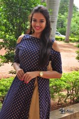 Poojitha Ponnada At Darshakudu Movie Press Meet